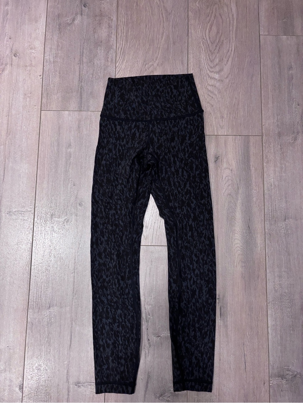 lululemon athletica Black Subtle Print Leggings